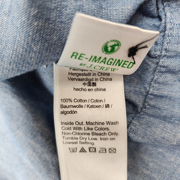 J. Crew Blue Ruffle Dress - Picture 9 of 14